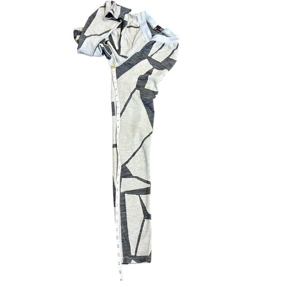 Icebreaker Merino 250 Vertex Leggings Sz XS Fractured Landscapes Base Layer - Picture 12 of 13